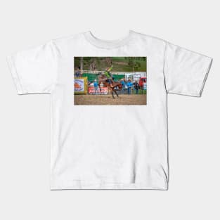 RODEOS, HORSES, COWBOYS Kids T-Shirt